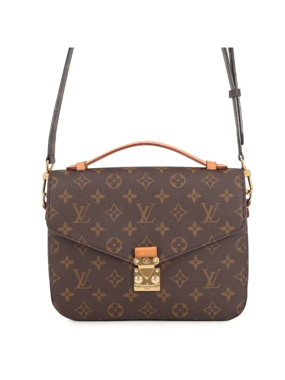 Louis Vuitton Handbag Monogram Pochette Metis MM Bag 2-Way